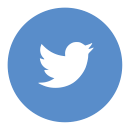 Twitter logo circle